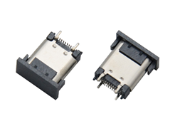 TYPE C 24P直立式 SMT H=10